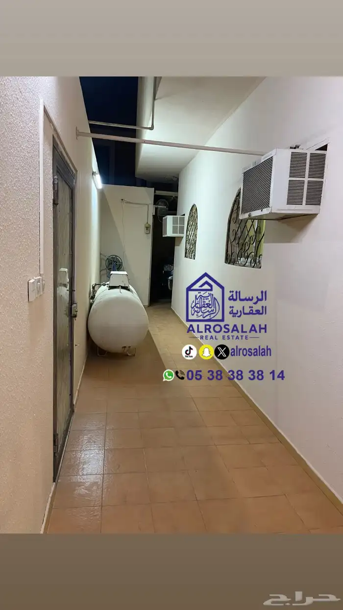 للإيجار ( دور أرضي ) حي السويدي ( الزهرة ) 1