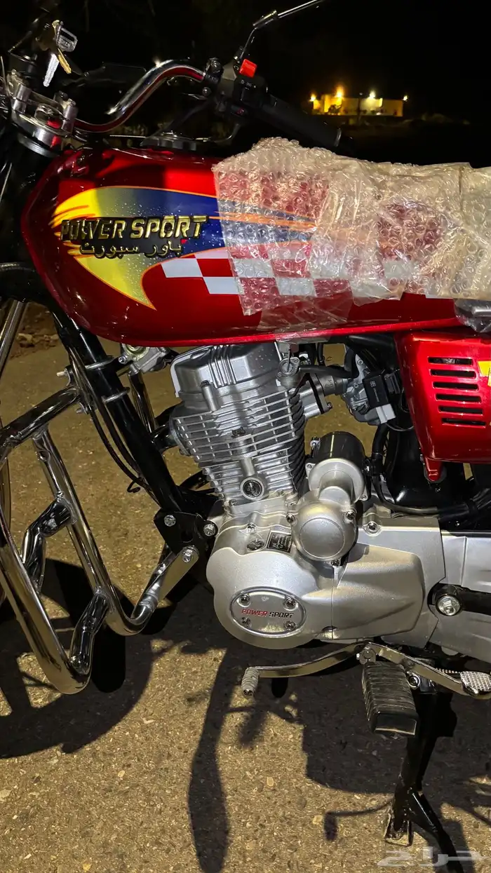 دباب باور سبورت CG125 موديل 2025 جديد وكالة ممشى 155 فقط 4