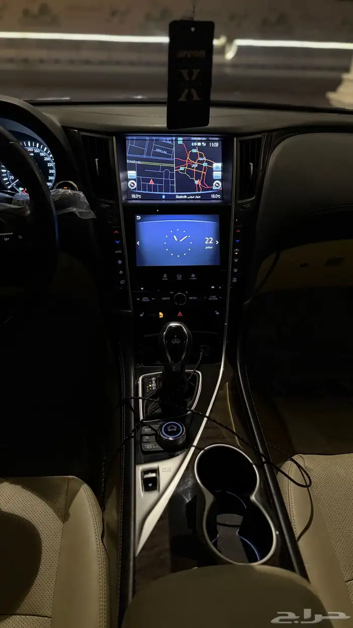 انفنتي Q50 2020 اسود ناري 27