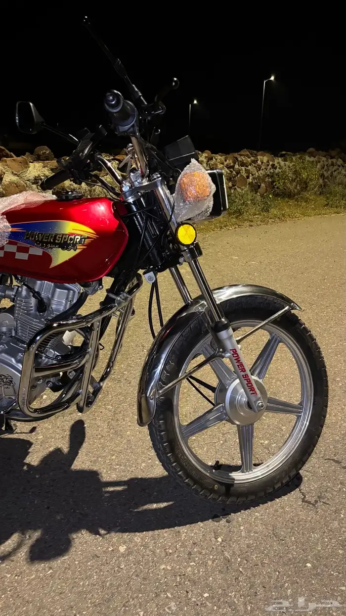 دباب باور سبورت CG125 موديل 2025 جديد وكالة ممشى 155 فقط 1