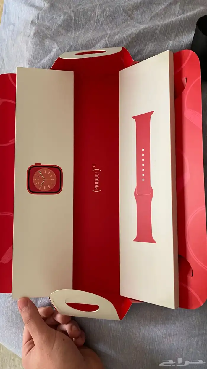 ساعة ابل واتش سيريس 8 مقاس 45 نظيفة جدا 2