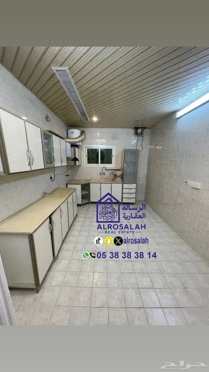 للإيجار ( دور أرضي ) حي السويدي ( الزهرة ) 11