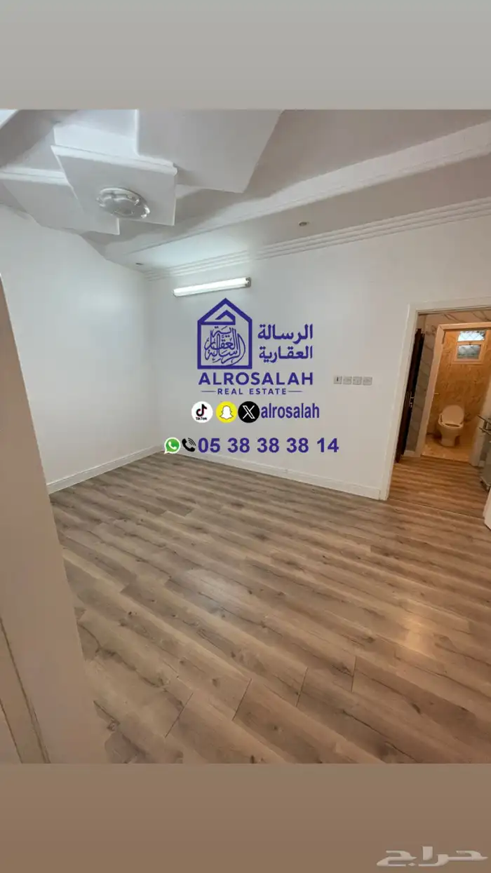 للإيجار ( دور أرضي ) حي السويدي ( الزهرة ) 9