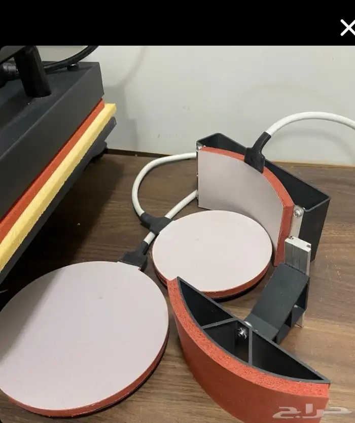 مكبس حراري لطباعة القماش 1