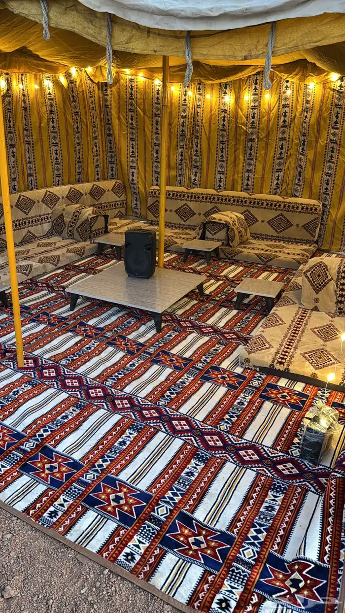 جلسات مع خيمه للإيجار اليوم الخميس 4