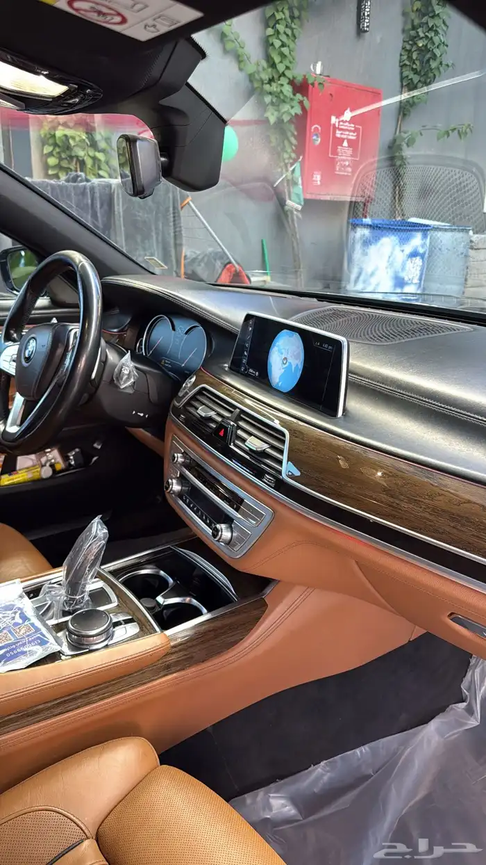 للبيع بي ام 740 كت ام ستة تون تيربو فل كامل 2016 5