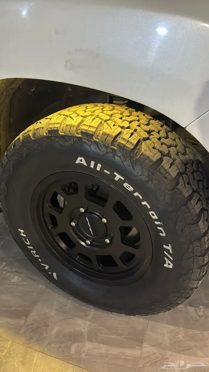 كفرات حجري وجنوط ميثود 5مسامير استخدام شهر المقاس 265_70_17 6