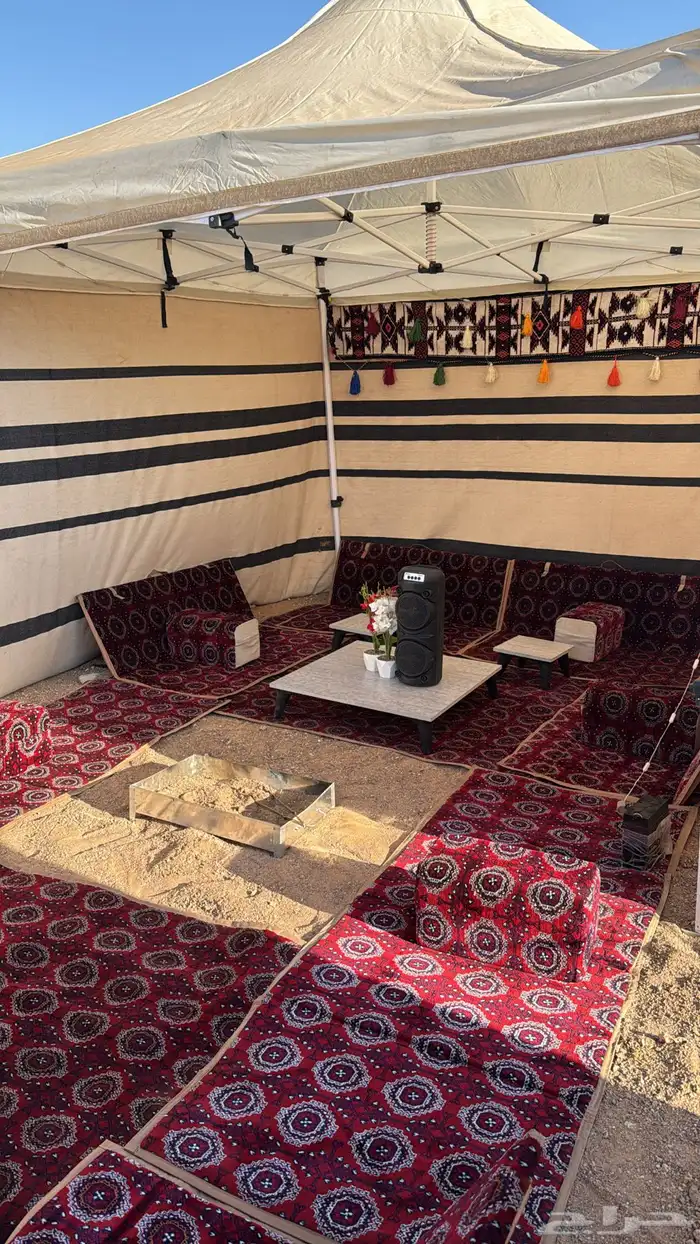 جلسات مع خيمه للإيجار اليوم الخميس 3