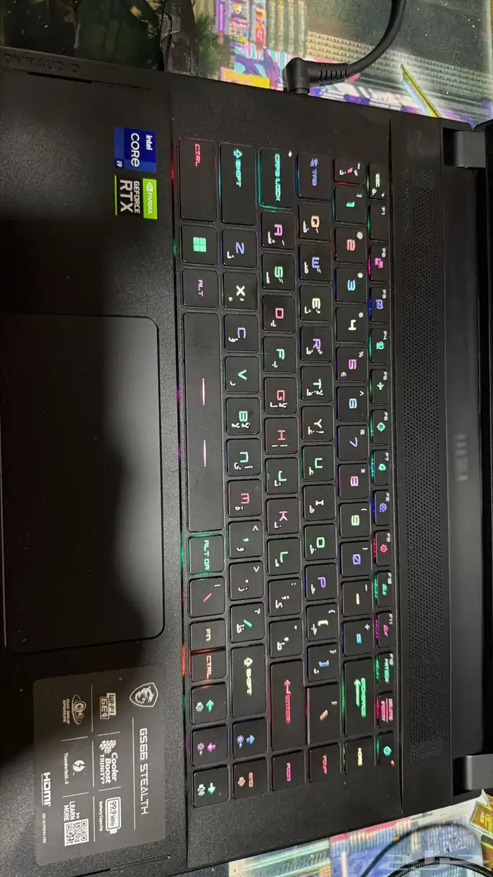 لابتوب قيمنق msi i9 0