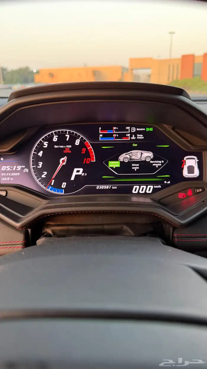 لامبرغيني هوركان موديل 2016 خليجي موجودة بدبي 7