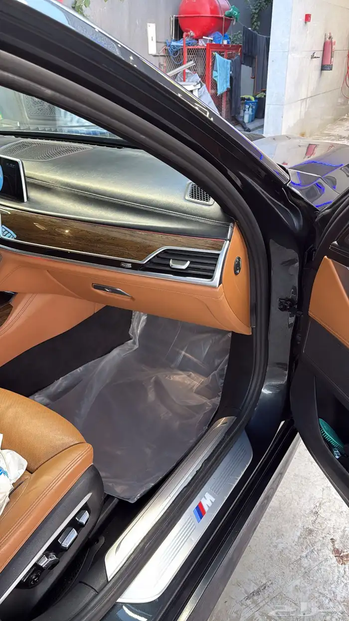 للبيع بي ام 740 كت ام ستة تون تيربو فل كامل 2016 8