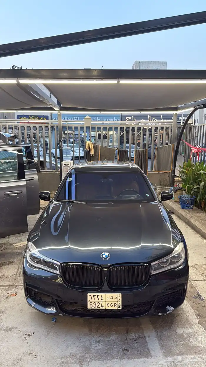 للبيع بي ام 740 كت ام ستة تون تيربو فل كامل 2016 11