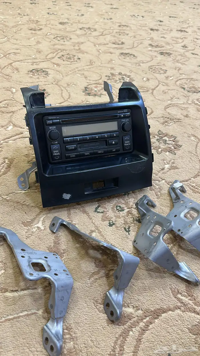 مسجل تيوتا وديكور مسجل لاند كروزر وقواعد 0