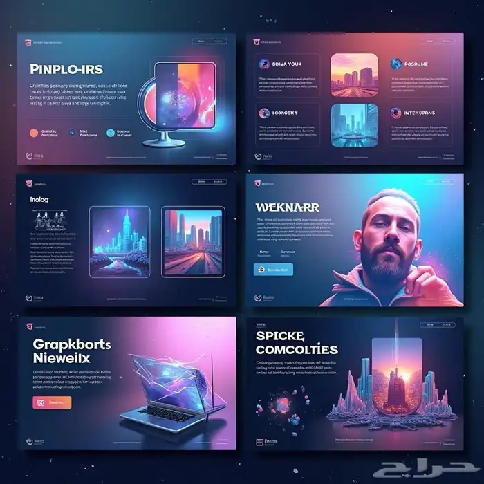 تصميم جرافيك وهوية 0