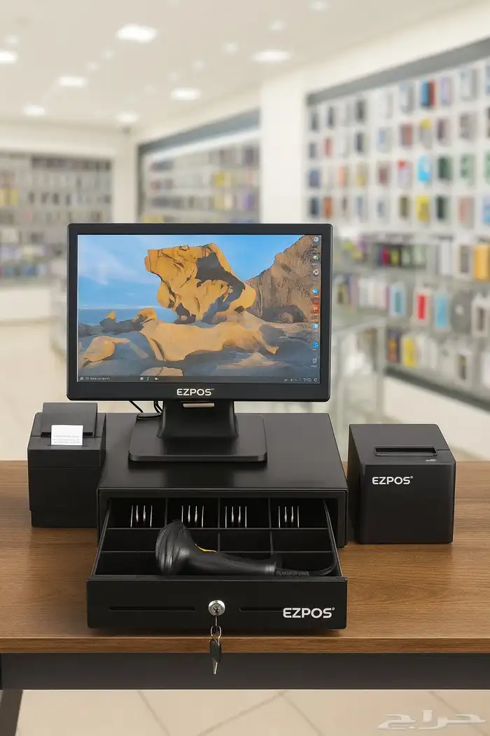 جهاز كاشير ذكي لمحلات الجولات 0