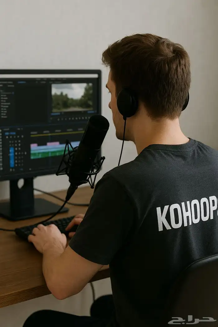 تعليق صوتي ومونتاج احترافي 0