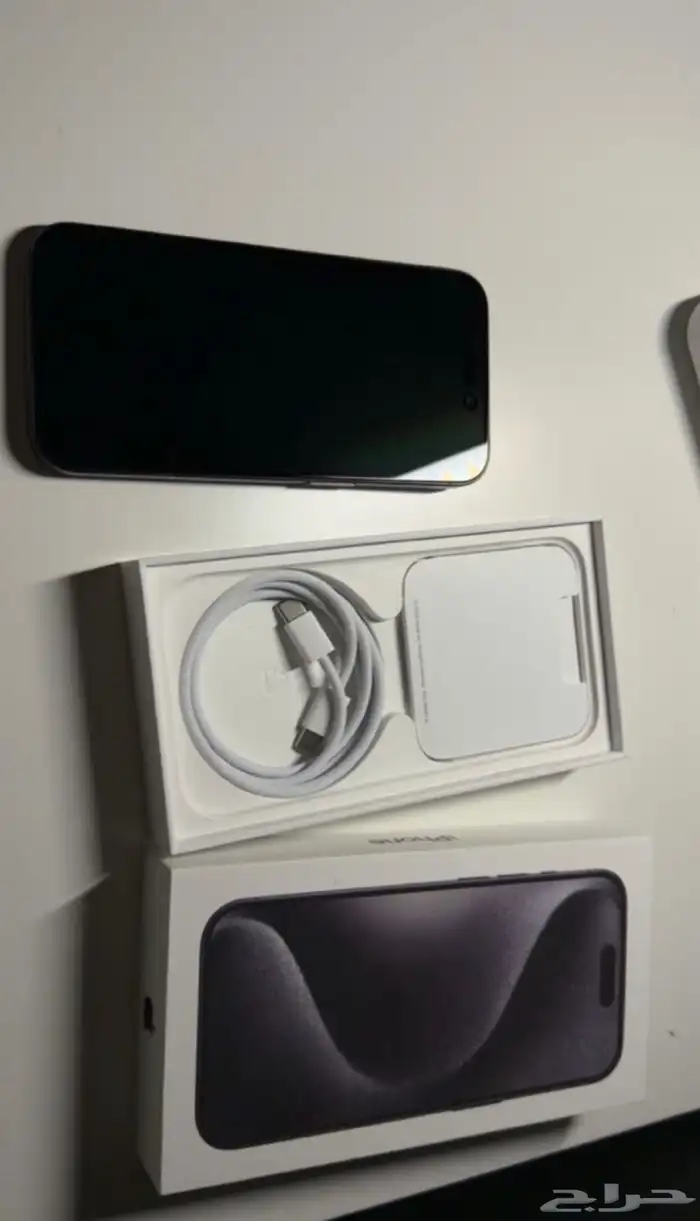 أيفون 15برو 256 اسود 7