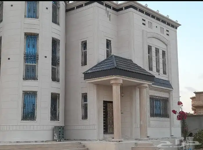 تلبيس واجهات خارجيه لياسه اسمنتيه بشكل الحجر الطبيعي وترميم 7