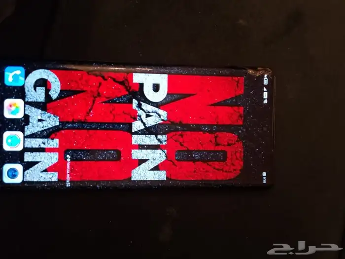 جوال هونر X9a مستخدم. ملاحظة في كسر في الشاشه 0