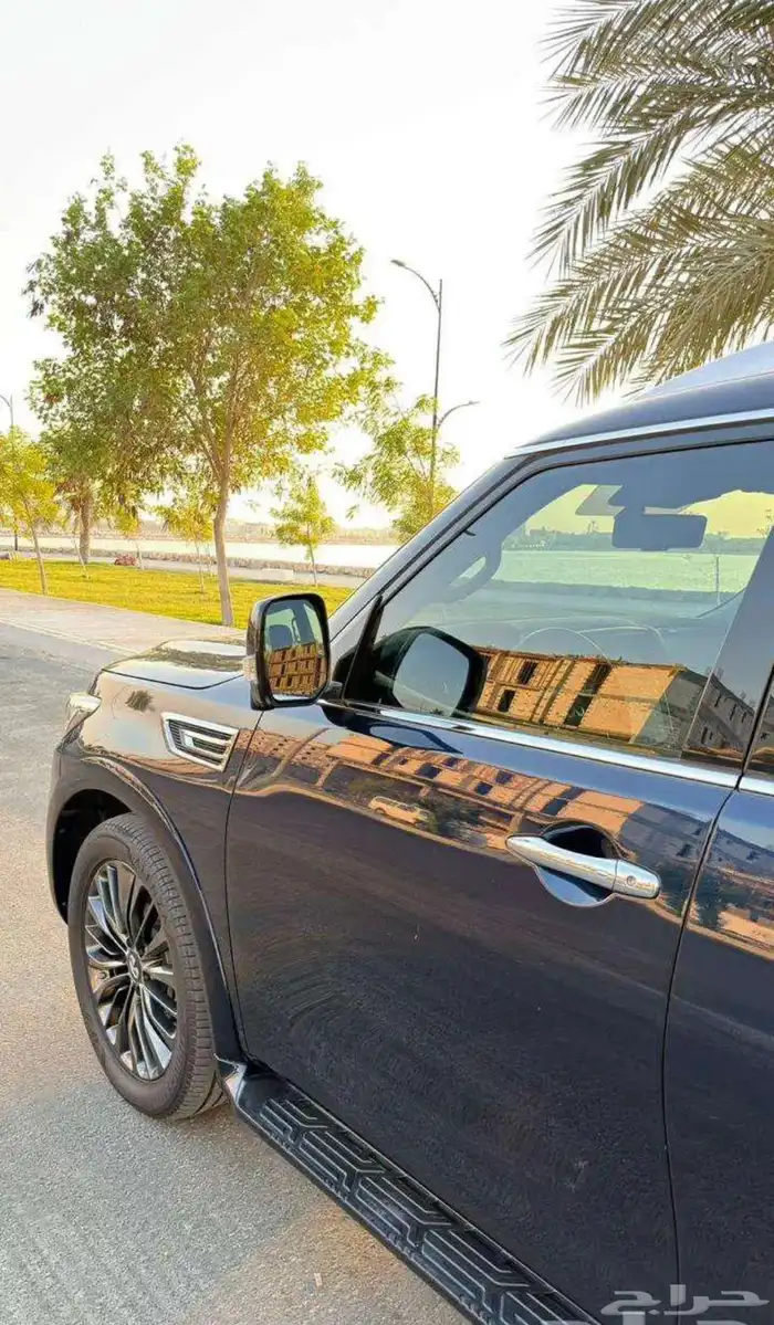 انفنتي 2021 QX80 مخزن شبه جديد عداد17 الف فقط 9
