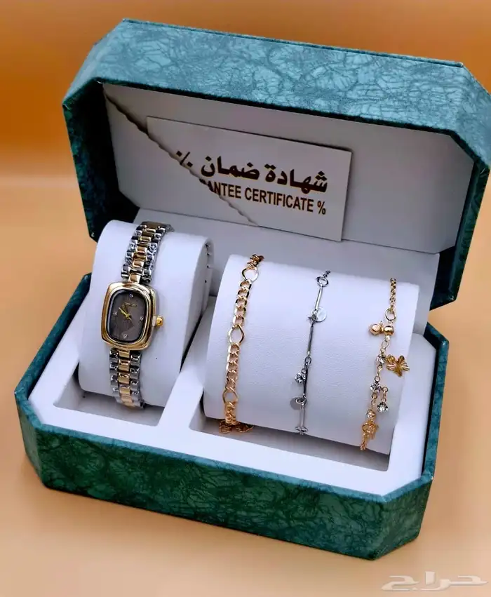 طقم ساعه نسائي فخم 28