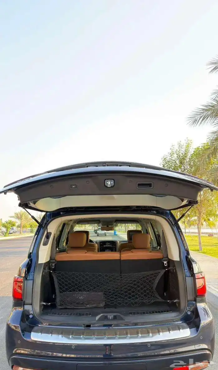 انفنتي 2021 QX80 مخزن شبه جديد عداد17 الف فقط 7