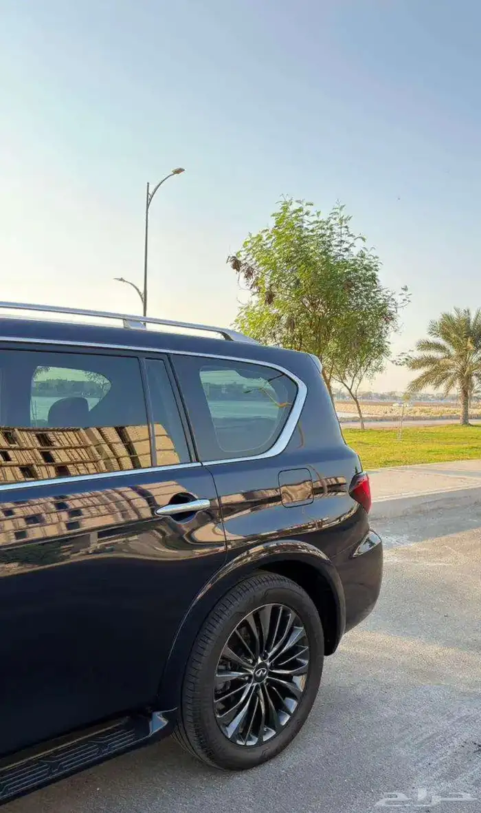 انفنتي 2021 QX80 مخزن شبه جديد عداد17 الف فقط 6