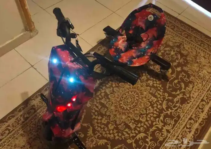 سكوتر درفت كهربائي السرعه من ثلاث الكفر مفكوك يمدي تركبه 0