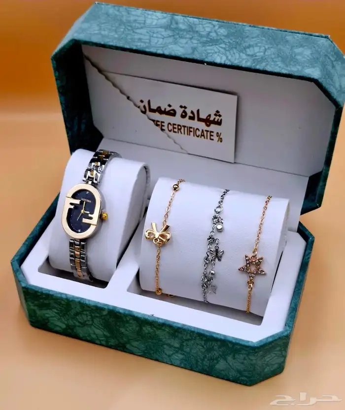 طقم ساعه نسائي فخم 16