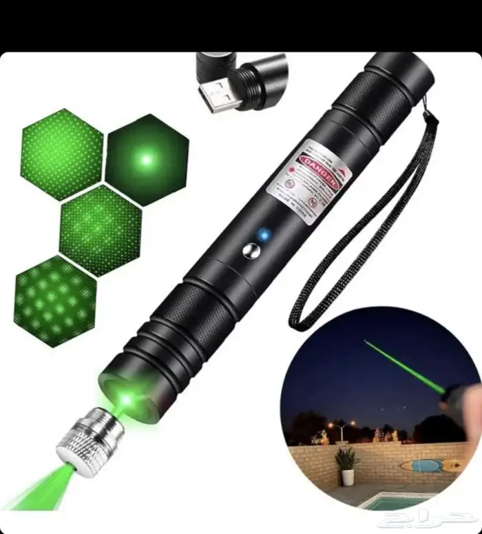 قمل ليزر أخضر 0