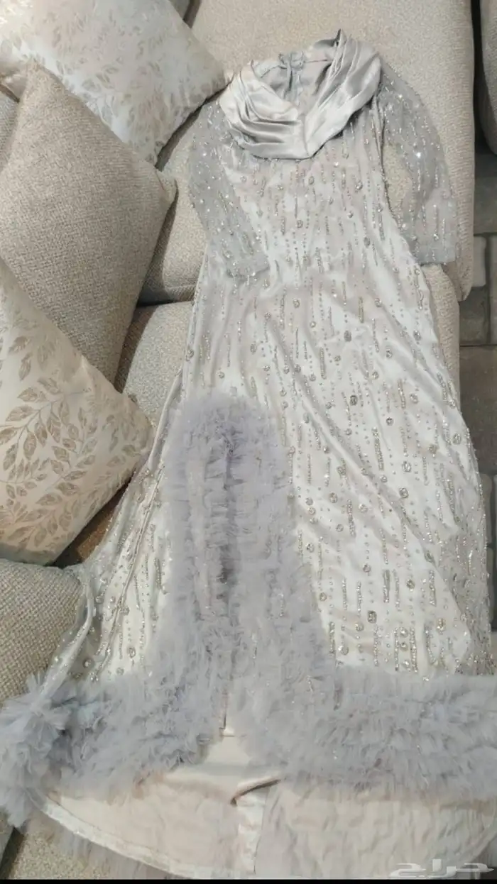 فستان جديد فخم مره الحد 750 التكلفه 800 2