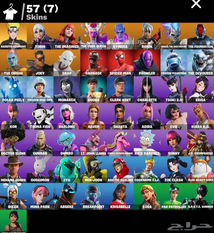 حسابين فورت للبيع 1