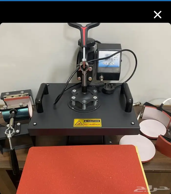 مكبس حراري لطباعة القماش 0