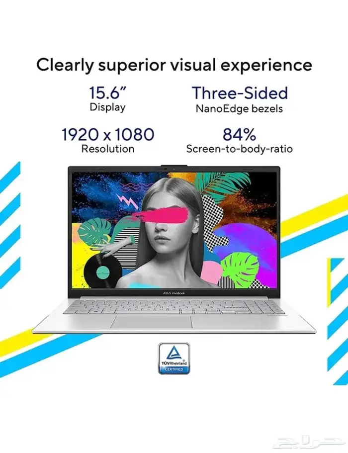 Asus VivoBook GO 15 Laptop With 15.6-lnch Full HD Display  C 1