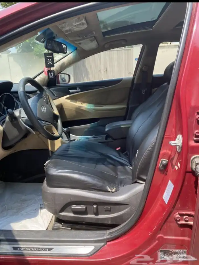 سوناتا 2012 ممشى 270 الف مكينة وقير بحالة جيدة 4