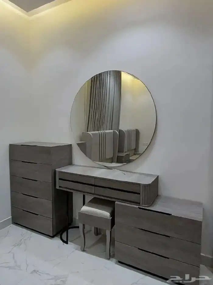 تفصيل غرف نوم بإجود انواع الاخشاب ( متوفر خدمة الاقساط ) 4