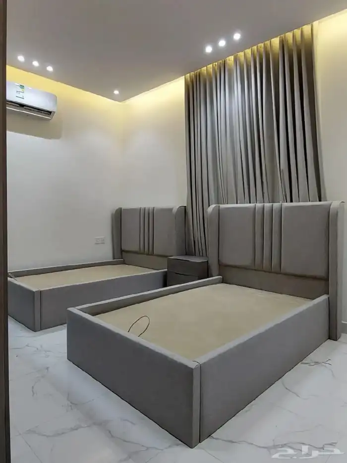 تفصيل غرف نوم بإجود انواع الاخشاب ( متوفر خدمة الاقساط ) 3