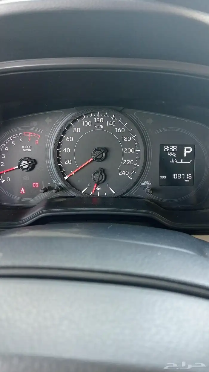 كورولا 2020 بودي ومحركات وكاله ممشي 113 ألف رش صدام امامي وت 2