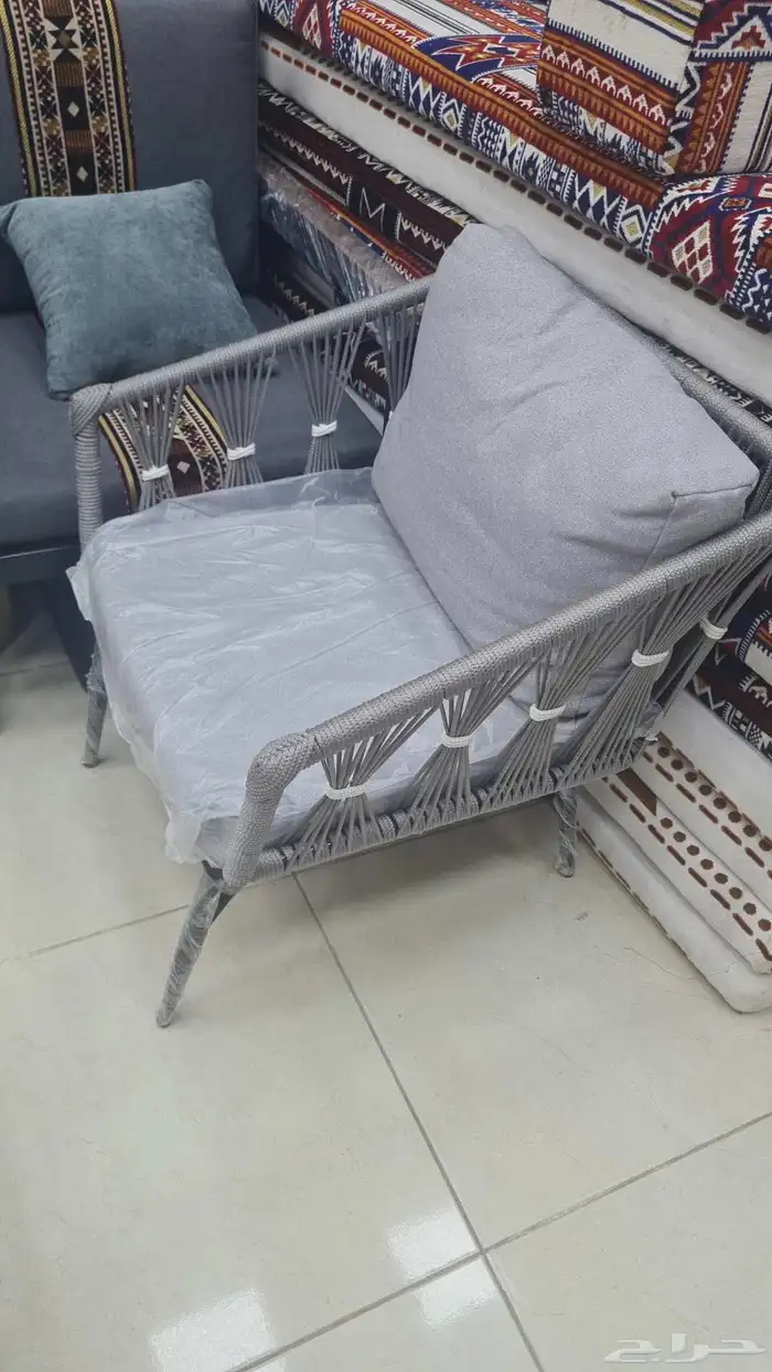 شركه الماس الرقمي للتجاره الأثاث تفصيل جلسات_خارجيه حبال 3