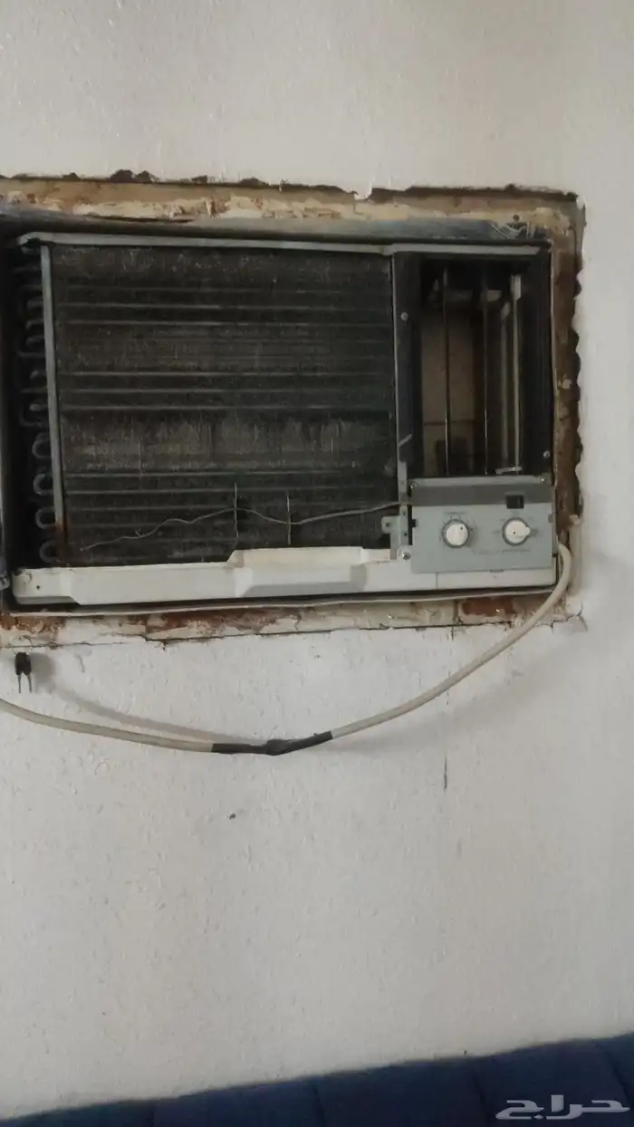 مجلس 5قطع حرف L وتكيف شباك فريون 410 و غساله 6كيلو شارب 3