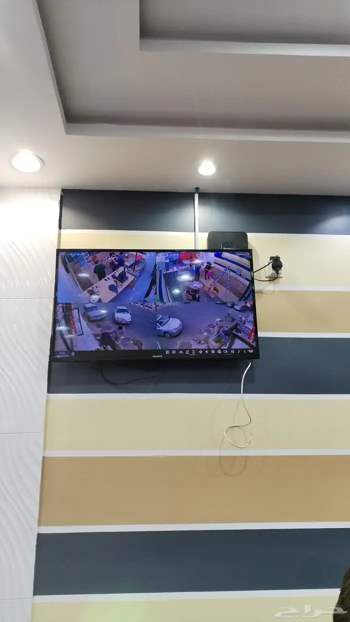 8 كاميرات IP ب 2200 ريال جديد مع التركيب والتأسيس 5