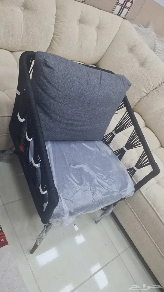 شركه الماس الرقمي للتجاره الأثاث تفصيل جلسات_خارجيه حبال 1