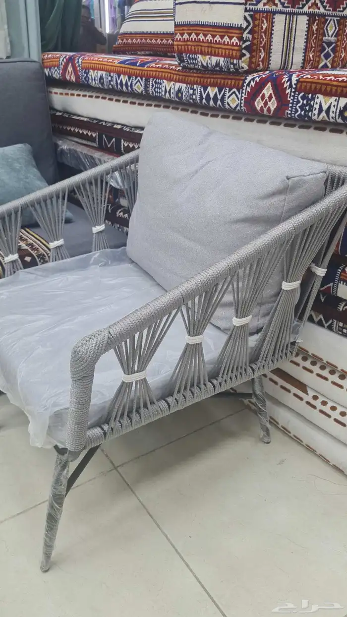 شركه الماس الرقمي للتجاره الأثاث تفصيل جلسات_خارجيه حبال 4