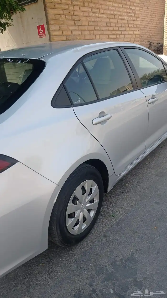 كورولا 2020 بودي ومحركات وكاله ممشي 113 ألف رش صدام امامي وت 3