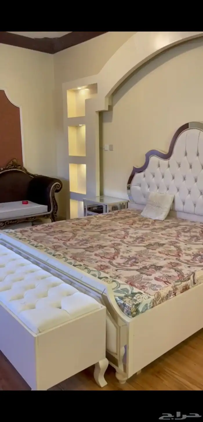 سرير تسريحه عدد اثنين كمدين واريكه الفك والتركيب على المشتري 2