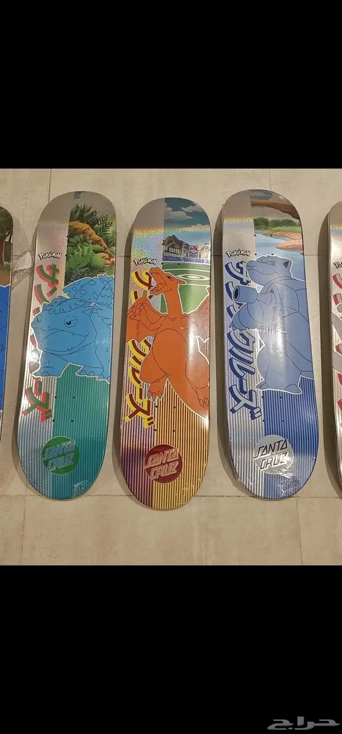 بوكيمون سكيت بورد Pokemon Santa Cruz Skateboard Charizard 0