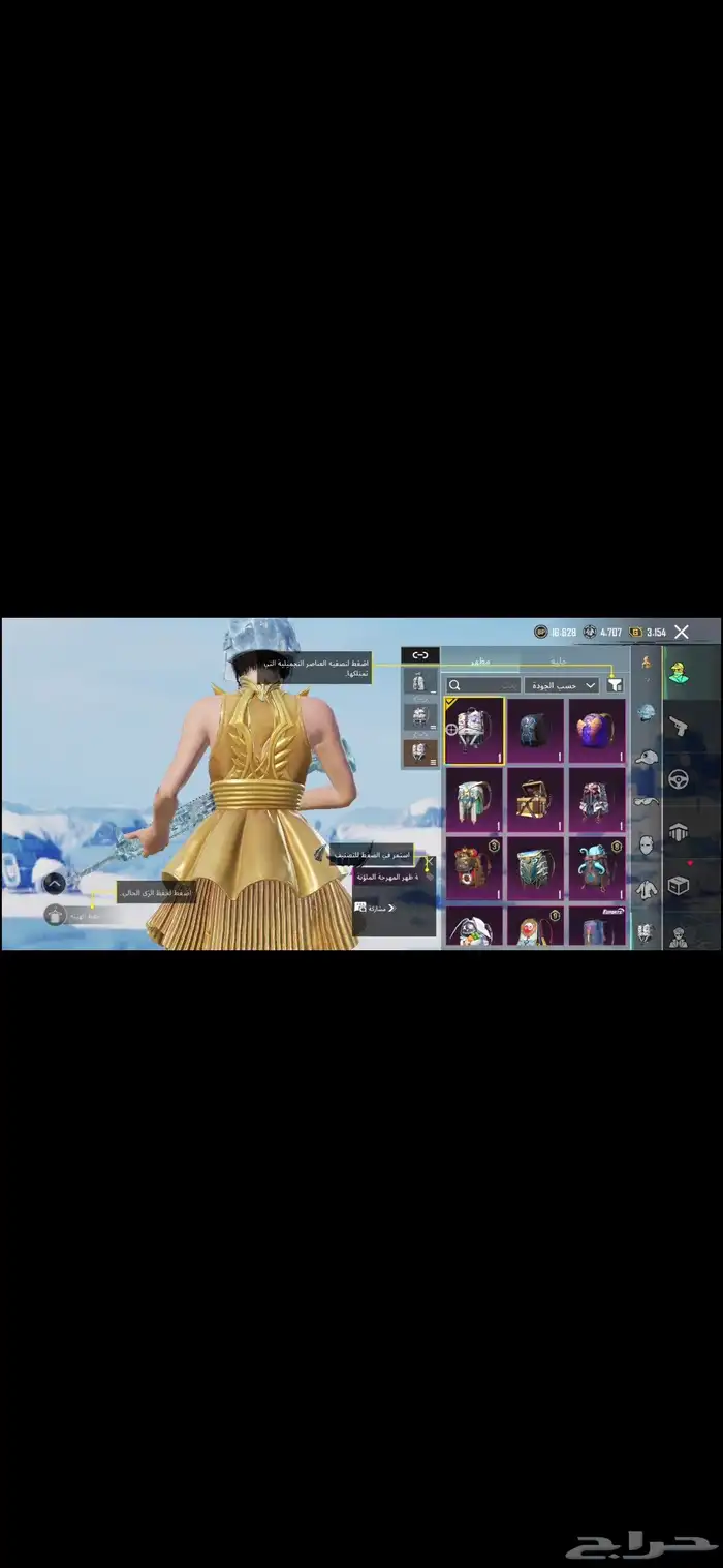 حساب ببجي للبيع في 25 سلاح تطوير 53 مثك المجموعات 50 5