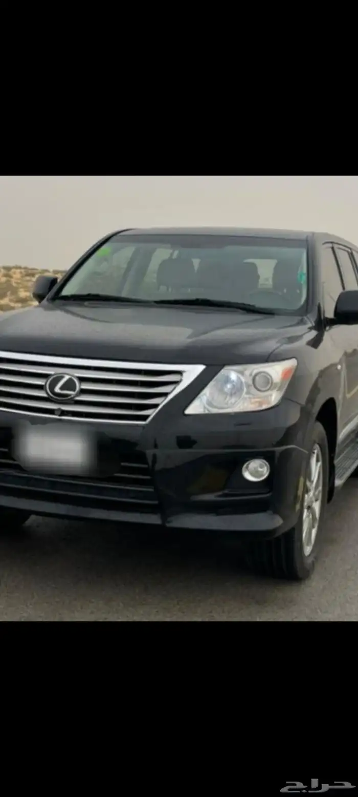 للبيع لكزس اسود اخر دفعه 2010 مثل11 0