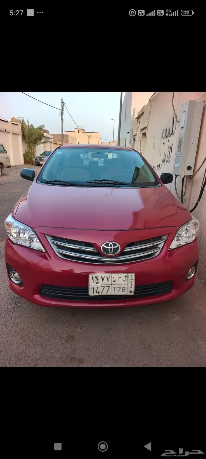 2012 Corolla XLi model for 23 thousand 0