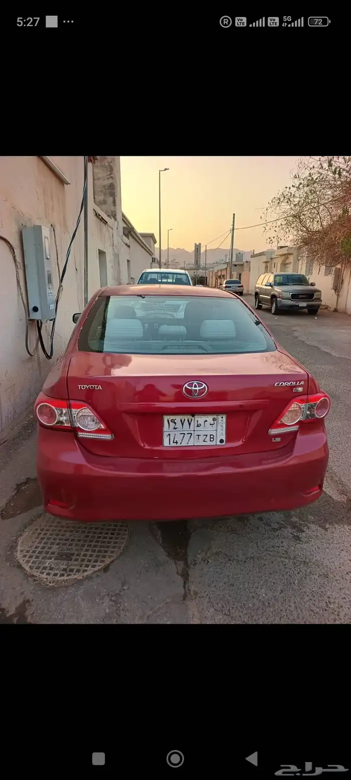 2012 Corolla XLi model for 23 thousand 1
